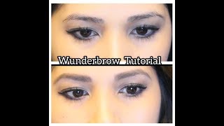 How To Apply WUNDERBROW  BRUNETTE [upl. by Stich]