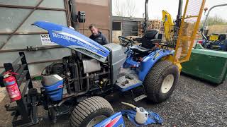 HOW TO  Change Oil on ISEKI TH4335 Compact Tractor [upl. by Snook]