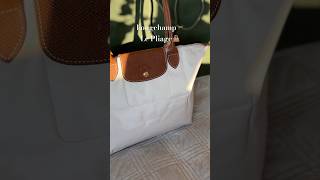 Longchamp Le Pliage first luxury bag🥹 longchamplepliage longchamp bag asmrunboxing unboxing [upl. by Hael]