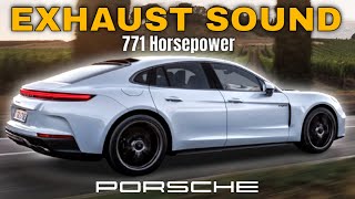 Exhaust Sound 2025 Porsche Panamera Turbo S E Hybrid [upl. by Kiki]