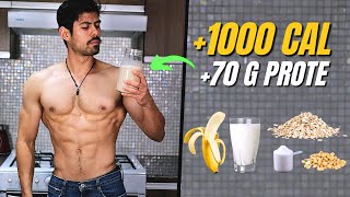 Mi Batido Favorito para Aumentar Masa Muscular  Rápido y Delicioso [upl. by Einama]