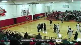 Boys Varsity Basketball Woodward Academy vs Decatur [upl. by Sleinad]