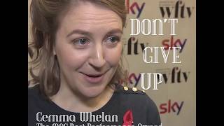 Gemma Whelans Advice  WFTV Awards 2017 [upl. by Ettenom]