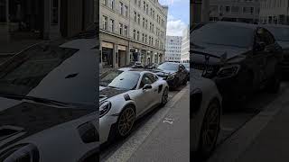 Yellow stripe 991 GT3RS Weisach vs 991 GT2RS 991GT3RS 991GT2RS porsche PORSCHE911 zurichcars [upl. by Wilder]