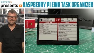 Raspberry Pi E Ink Task Organizer [upl. by Gus]