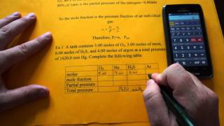 Partial Pressure Part 2 Mole Fraction [upl. by Sharl216]