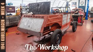 Week 4 of the 1941 Kubelwagen restoration  ep270 [upl. by Adrien]