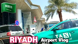 RIYADH Airport Vlog👌Saudi Arabia Riyadh city AirportCapital of Saudi Arabia 🇸🇦 [upl. by Kcin]