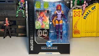 DC Multiverse McFarlane Collector Edition Starfire [upl. by Heathcote524]