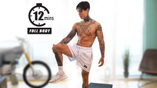 Complete 12 min Fat Burning Workout  Get Shredded [upl. by Yedok]