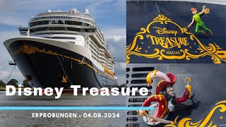 Disney Treasure  Neues Kreuzfahrtschiff für Disney [upl. by Saticilef]