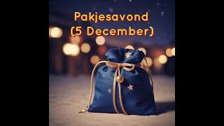 Pakjesavond 5 December  Sinterklaas amp Zwarte Piet AI Muziek Video [upl. by Errecart178]