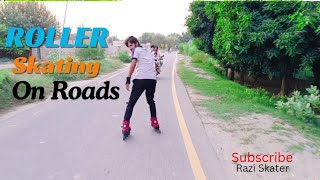 Roller Skating on Roads  Roller Skating  Raw Run Skating  Rollerblade  Inline Skates  2024 [upl. by Strader]