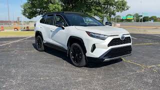 2024 Toyota RAV4 Hybrid XSE White [upl. by Beauregard]