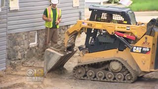 Residents Volunteers Continue To Clean Up Ellicott City After More Rain [upl. by Mehitable]