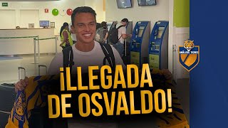 ¡Osvaldo Rodríguez ya está en Monterrey para firmar con Tigres [upl. by Nyraf795]