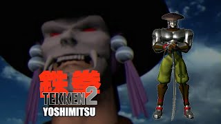 Tekken 2  Yoshimitsu Arcade Mode [upl. by Oironoh]