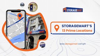 StorageMarts 13 Prime Locations  StorageMart PH [upl. by Surazal]