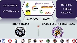 ERIZOS RUDOS ​VS​ HORNETS CASTELLBISBAL [upl. by Dael800]