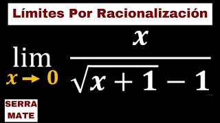 Límites Por Racionalización  3 [upl. by Dilahk]