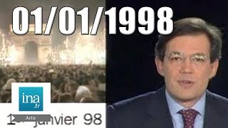 20h France 2 du 01 janvier 1998  Nouvel an Nuit de violence à Strasbourg  Archive INA [upl. by Christianna]