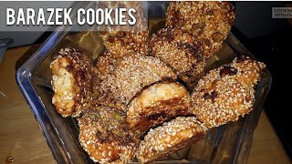 Barazek  Arabic cookies  Arabic recipes [upl. by Nahpos]