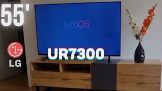 LG UR7300 Unboxing Setup  First Impressions [upl. by Notelrahc]