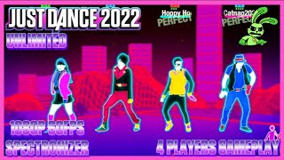 Just Dance 2022 Unlimited  Spectronizer Megastars 4 Players Megastars  1080p 60FPS [upl. by Malinda]