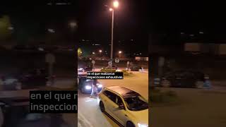 Disuelven una concentración ilegal de vehículos en Porriño con carreras trompos y un coche fúnebre [upl. by Peck]