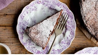 Authentic Torta Caprese Flourless Chocolate Almond Cake [upl. by Anikram845]