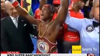 WBO Super Bantamweight  The Pulse Sports on JoyNews 6918 [upl. by Aronel295]