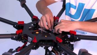 DJI  S1000 Installation Demonstration [upl. by Nothgierc628]