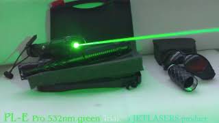 Pointeur laser vert le plus puissant 15W de JETLASERS [upl. by Pillow]