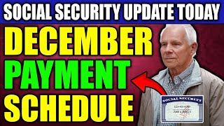 Social Security Announces December Payment Schedule – Find Out When Youll Get Your Benefits [upl. by Giffard]