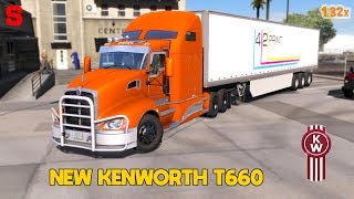 NEW KENWORTH T660 132x  SiMoN3 ATS [upl. by Elazaro]