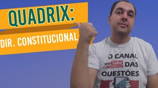 QUESTÃ•ES SOBRE PRINCIPIOS FUNDAMENTAIS I BANCA QUADRIX I DIREITO CONSTITUCIONAL PARA CONCUSOS 2021 [upl. by Analaf188]