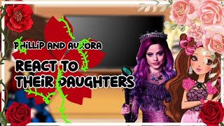 🌹🌻🌹🤴🏼Phillip and Aurora react their daughters 🌹🤴🏼philora familyphilora 🌹x👑🌻🌹 [upl. by Riva]