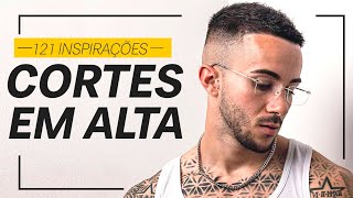 ⚫ 121 CORTES DE CABELO MASCULINO em ALTA [upl. by Eira127]