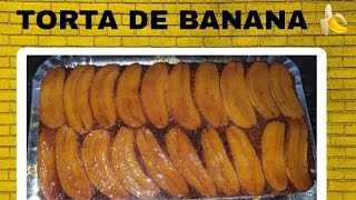 COMO FAZER TORTA DE BANANA [upl. by Palmira]