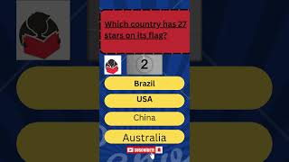 Which country has 27 stars on its flag  shorts viral youtube [upl. by Wagstaff]