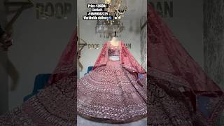 Red lehenga🥰✨ trending bridellehenga explore dress status shortsviral views [upl. by Aneertak]