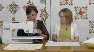 Deborah Louie Teaches You Trapunto from Quilters Companion 71 [upl. by Horan]