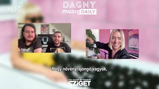 Exkluzív DAGNY interjú 🍓 magyar felirattal a Sziget Fesztivál előtt  MUSICDAILY [upl. by Nosliw]