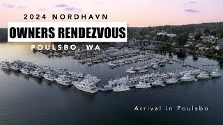 Nordhavn Owners Rendezvous Arrival in Poulsbo WA [upl. by Cos]