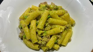 PASTA con ASPARAGI e SALSICCIA  ricetta facile e GODURIOSA [upl. by Elisa]