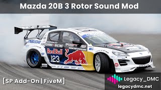 Mazda 20B 3Rotor Engine Sound Mod [upl. by Itoc]