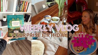 Weekly Vlog  Sephora Sale Haul Book Unboxing Spring Cleaning  Surprise Birthday Party [upl. by Nielson]