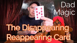 The Disappearing Reappearing Card Trick [upl. by Harutak]