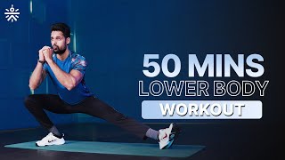 50 Min  Lower Body Workout  Strength And Conditioning Workout  Home Workout cultofficial [upl. by Petras]