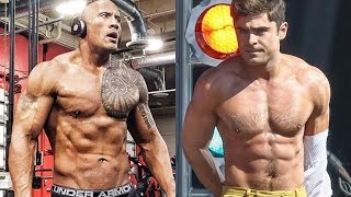 The Rock vs Zac Efron Body Transformation [upl. by Mir482]